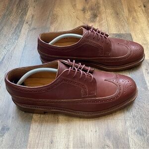 Florsheim Men's Burgundy Leather Oxfords